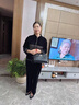 恰凡（QIAFAN）媽媽秋裝外套2025新款新中式套裝中老年女春秋大碼唐裝上衣兩件套 黑色 XL 曬單實拍圖