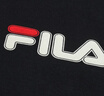 FILA 斐樂(lè )官方情侶款男女連帽衛衣2025秋季新款休閑寬松針織長(cháng)袖上衣 正黑色-BK XL 180/100A/XL 曬單實(shí)拍圖
