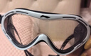李寧（LI-NING）兒童大框泳鏡男童女童防水防霧游泳鏡專(zhuān)業(yè)高清潛水鏡5346藏青綠 曬單實(shí)拍圖