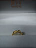 周生生永系列黃金戒指 無(wú)盡的愛(ài) 足金絲帶開(kāi)口戒女款 27924R計價(jià) 2.7克(含工費100元) 曬單實(shí)拍圖