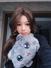 TMIBEARS注水式熱水袋可愛(ài)毛絨女生熱敷袋暖宮暖腰暖寶寶可拆洗卡通暖手寶 灰色萌貓【注水款1000ml 可拆卸】升級PVC 曬單實(shí)拍圖