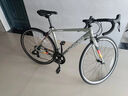 沃雷頓（VORLAD）(VORLAD)追風(fēng)200破風(fēng)型公路自行車(chē)14速鋁合金車(chē)架 星空灰 60 460mm 曬單實(shí)拍圖