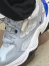 耐克（NIKE）Jordan官方耐克喬丹NIKE M2K TEKNO 男子運動(dòng)鞋AV4789 005狼灰/賽車(chē)藍/白金色/白/黑 40 曬單實(shí)拍圖