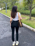 小野和子鯊魚(yú)褲女薄款外穿2025新款春夏瑜伽褲收腰提臀涼感打底褲 曬單實(shí)拍圖