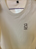 名創(chuàng  )優(yōu)品（MINISO）短袖男純棉休閑寬松夏季圓領(lǐng)百搭青少年潮流半袖t恤 淺米 L 曬單實(shí)拍圖