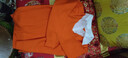 葭安襯衣領(lǐng)假兩件女士上衣羊毛打底衫秋冬洋氣毛衣女裝2024年春秋新款 桔色版666 l 105-115斤 曬單實(shí)拍圖