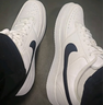 耐克男子透氣平底運動(dòng)鞋冬季板鞋NIKE COURT VISION LOW DH2987 101白色/黑/白色 43 曬單實(shí)拍圖