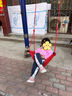 辛巴迪兒童秋千室內門(mén)框墻壁戶(hù)外公園蕩秋千幼兒園大人小孩秋千全家可玩 橙色戶(hù)外套餐 曬單實(shí)拍圖