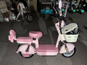 愛(ài)瑪（AIMA）長(cháng)續航電動(dòng)車(chē)新國標時(shí)尚便捷代步小巧踏板車(chē)電動(dòng)自行車(chē)電瓶車(chē) 小金豆 露霜粉【48V16AH鉛酸電池+藍牙APP解鎖】 曬單實(shí)拍圖