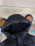 G.DUCKKIDS童裝兒童羽絨服冬季24新款男女童外套90白鴨絨小熊耳朵防寒服寶寶 黑色 100 尺碼2~3歲【 90-100cm】 曬單實拍圖