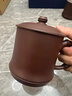 金鑲玉紫砂茶杯辦公杯 宜興原礦手工蓋杯許建平工藝師 悅娛480ml 曬單實(shí)拍圖