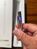 ESCASE適用ipad電容筆penci2蘋果手寫筆兼容平板手機(jī)apple華為/三星/小米等智能觸控AS-01銀白色 曬單實(shí)拍圖