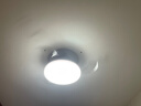 雷士（NVC）枕邊風(fēng)風(fēng)扇燈吊扇北歐餐廳臥室全光譜1級(jí)能效三防一體36瓦包安裝 曬單實(shí)拍圖