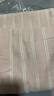 無印良品（MUJI）女式 無側(cè)縫雙層紗織 睡衣 家居服套裝  粉紅色條紋5A M 曬單實拍圖