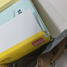 得力（deli）12本彩色便利貼粘性便簽紙  76*101mm大號備忘自粘留言紙/記事貼 辦公用品 7157 曬單實(shí)拍圖