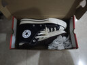 匡威（Converse）官方 寬版1970S經(jīng)典帆布男女休閑運(yùn)動(dòng)鞋黑色162050C 常規(guī)鞋型/162050C 41 曬單實(shí)拍圖