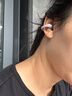 韶音（SHOKZ）【田曦薇同款】OpenDots ONE動鈦圈開放式藍牙耳機耳夾式耳機藍牙跑步運動無線E310 柔霧粉 曬單實拍圖
