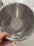 展藝烘焙工具 304不銹鋼打蛋盆帶刻度和面發(fā)面打發(fā)沙拉盆中秋月餅 曬單實(shí)拍圖