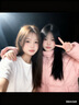 240重磅純棉短袖t恤女2025夏季寬松韓版百搭顯瘦圓領(lǐng)學(xué)生純色體恤 200G純棉T恤白色 M 曬單實(shí)拍圖