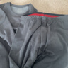 海瀾之家保暖內衣男士秋衣秋褲男100%純棉抗菌防螨秋冬季內衣圓領(lǐng)保暖套裝 350克搖粒絨加絨加厚套裝-碳灰 3XL /185(體重170-190斤) 曬單實(shí)拍圖