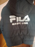 斐樂(lè )（FILA）官方男士羽絨服冬季保暖白色潮流運動(dòng)加厚外套男短款棉羽 正黑色-BK L 175/96A 曬單實(shí)拍圖
