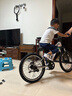 KinderKraftKK兒童自行車4-6-12歲學(xué)生單車青少年男女孩禮物山地車幻影20寸銀 曬單實(shí)拍圖