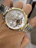 勞力士王子瑞士手表男士陀飛輪機械表多功能進(jìn)口金表商務(wù)高檔十大品牌男表 R3238間金白面-升級加強版 原裝進(jìn)口 10mm 厚度 曬單實(shí)拍圖