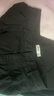 森馬（Semir）休閑褲女純棉打褶闊腿褲腰帶秋復(fù)古磨毛長褲顯腿長101524127005A 曬單實拍圖