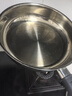 雙立人（ZWILLING） 平底鍋無(wú)涂層煎鍋抗黃不銹鋼牛排鍋通用SILVER銀光系列 26cm 曬單實(shí)拍圖
