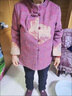 恒源祥奶奶春裝外套洋氣中老年人女?huà)寢尨呵锾蒲b上衣2025新款老太太衣服 紅色【上衣】 XL 建議80-95斤 曬單實(shí)拍圖
