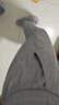 名創(chuàng)優(yōu)品（MINISO）涼感冰絲褲子男夏季新款舒適透氣顯高顯瘦直筒休閑褲 深灰 L 曬單實(shí)拍圖