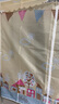 蝸家布衣柜家用簡(jiǎn)易衣柜大號(hào)加粗全鋼架合金衣柜出租屋雙人收納掛衣柜 陽(yáng)光小鎮(zhèn)【長(zhǎng)207cm-全合金接口】 曬單實(shí)拍圖