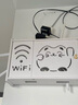 坤隨無線WiFi收納盒頂盒路由器置物架免打孔收納盒子壁掛式裝飾遮擋箱 壁掛式小貓收納盒【大號】 曬單實拍圖