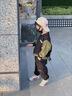 G.DUCKKIDS男童秋季套裝2025新款帥氣兒童洋氣POLO衫男童休閑兩件套炸街潮酷 H-17黑綠色（春秋款） 120 cm 建議110㎝-120㎝ 曬單實(shí)拍圖