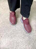 足力健艾爸爸老人鞋女冬棉鞋防水保暖加絨媽媽鞋加厚防滑休閑奶奶鞋老北京布鞋 棗紅女 （送襪子） 40 曬單實(shí)拍圖