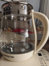 九陽（Joyoung）0膠水養(yǎng)生壺 1.5L煮茶器 玻璃花茶壺 316不銹鋼燒水壺電熱水壺 WY301 曬單實拍圖