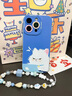 優(yōu)思頓適用蘋(píng):果16promax手機保護殼藍色iphone16專(zhuān)用新款13可愛(ài)14感1 【打工貓-藍】矽膠軟殼鏡頭保護 iPhone:15:Pro:Max 曬單實(shí)拍圖