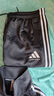 阿迪達斯 （adidas）運動(dòng)套裝男秋季外套長(cháng)褲兩件套跑步運動(dòng)套裝 黑白（直筒褲） 2XL 曬單實(shí)拍圖