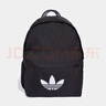 阿迪達斯 （adidas）三葉草 七夕禮物男女 CL BACKPACK AC 雙肩包 JX0209 黑色 曬單實(shí)拍圖