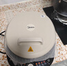 美的（Midea）電餅鐺 家用雙面加熱煎烤機(jī)烙餅電煎餅鍋34大尺寸加深烤盤上下盤可拆洗早餐機(jī)烤肉電餅檔JKE3478 曬單實(shí)拍圖