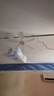 志高（CHIGO）小吊扇 小型電風扇 小風扇家用學生宿舍床上大風力6頁蚊帳扇懸掛式微風吊扇便攜小電扇 標配款+2米延長線+蚊帳橫桿 曬單實拍圖
