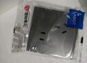 國(guó)際電工86型暗裝開(kāi)關(guān)插座面板灰色家用墻壁二三插5孔USB網(wǎng)絡(luò)空調(diào)電源插座 錯(cuò)位五孔 曬單實(shí)拍圖