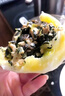 蘇州特產(chǎn)蠻好閣包子鋪凈素菜包舊學(xué)前觀(guān)前手工早餐小吃美食代買(mǎi) 蘿卜絲肉包6只/盒 曬單實(shí)拍圖
