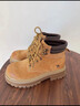 駱駝（CAMEL）【山丘】經(jīng)典大黃靴反絨馬丁靴戶(hù)外工裝靴 L23W076065 土黃 38 曬單實(shí)拍圖