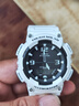卡西歐（CASIO）大眾指針 太陽能防水數字雙顯夜光運動休閑男表 AQ-S810WC-7AVDF 曬單實拍圖