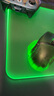 雷蛇（Razer）烈焰神蟲V2專業(yè)版 幻影綠 鼠標(biāo)墊 RGB幻彩 細(xì)致紋理 防滑橡膠底面 曬單實(shí)拍圖