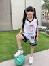 玉宇帆兒童籃球服套裝定制男女童運動(dòng)訓練服速干四件套秋冬季隊服籃球衣 ADM-L025黑色四件套 2XS碼身高120-130cm體重25-30kg 曬單實(shí)拍圖