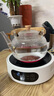 憶壺茶電陶爐煮茶器家用煮茶壺大功率燒水爐輕音電熱爐煮茶爐養(yǎng)生壺 1300w白色爐+1L單煮壺 曬單實(shí)拍圖