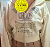 ONLY2025秋季新款休閑百搭寬松印花開(kāi)衫短款連帽衛衣女|12519S018 A06太古白色 L 曬單實(shí)拍圖