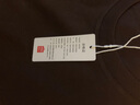 名創(chuàng)優(yōu)品（MINISO）重磅T恤男短袖2025新款二本針抗皺純棉半袖男款純色百搭圓領體恤 【100%純棉】咖啡色 L /175(30天質量問題全額退) 曬單實拍圖